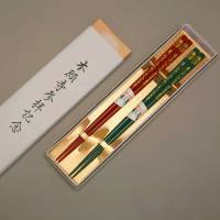 輪島箸（緑・朱）セット